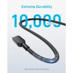 Anker USB-C to USB-C Cable (3ft, 240W, Braided)