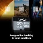 Lexar 128GB 160 Mb/s Professional 1066x UHS-I microSDXC Memory Card