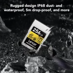 Lexar 256GB 1800/1650MB/S GOLD CFexpress 4.0 Type A Memory Card