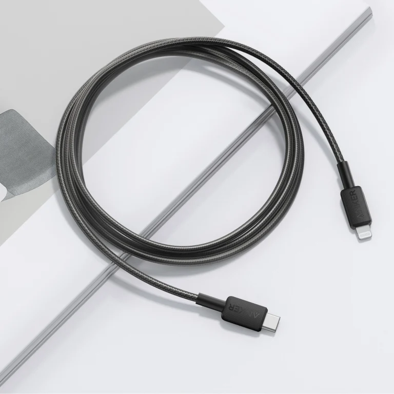 Anker 322 USB-C to Lightning Cable (3ft) Nylon Braided