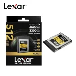 Lexar 512GB 3600/3300MB/S Gold CFexpress 4.0 Type B 8K Memory Card