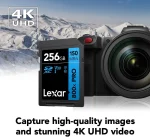 Lexar 256GB 150/45 MB/S High-Performance 800x UHS-I SDXC Card
