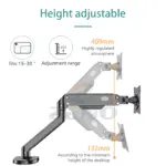 Zeno M8 Single Adjustable Monitor Arm