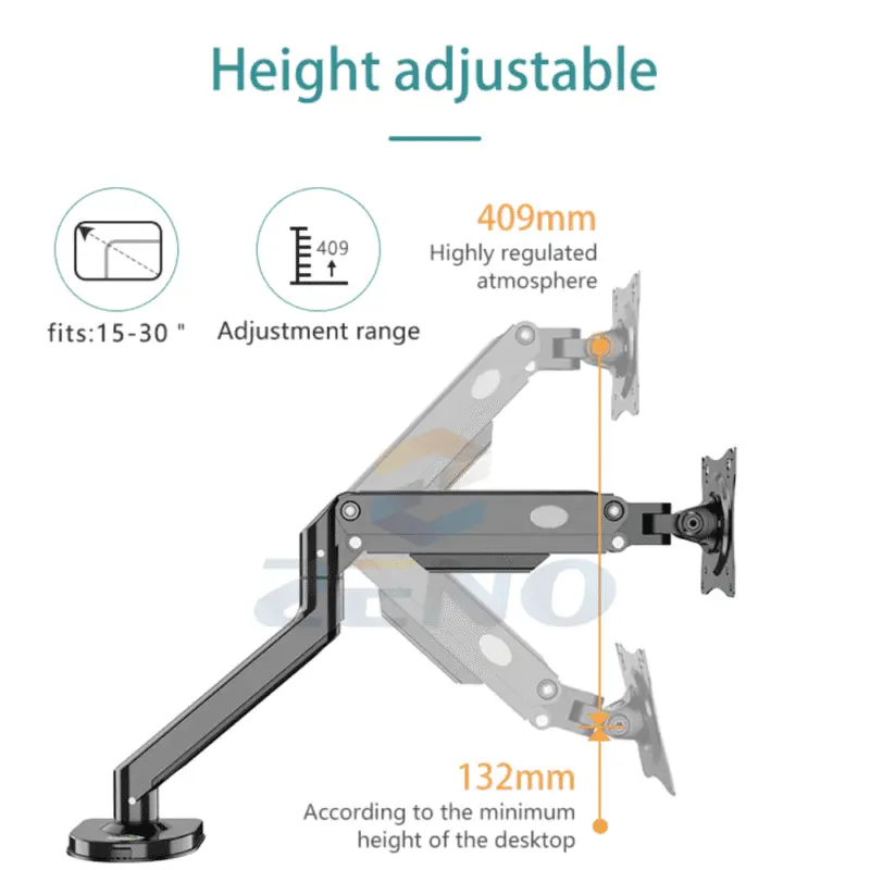Zeno M8 Single Adjustable Monitor Arm