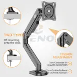 Zeno M8 Single Adjustable Monitor Arm