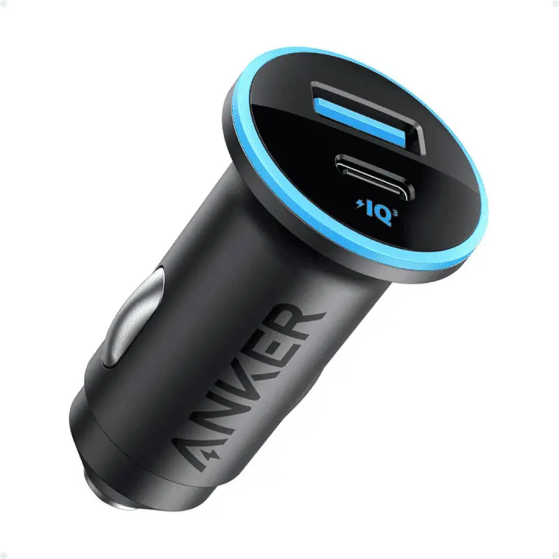 Anker 323 2-Port 52.5W (Total Output) USB-C Car Charger