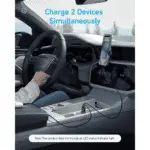 Anker 30W 2-Port USB-C and USB-A Car Charger