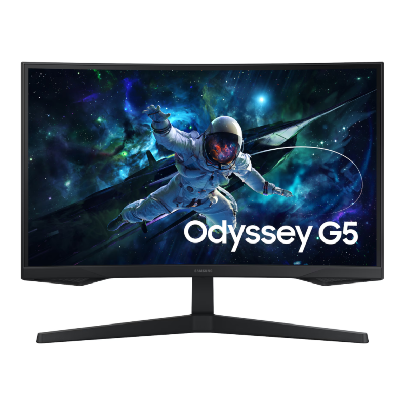 Samsung 27 Inch Odyssey G5 G55C QHD 2K Curved Gaming Monitor