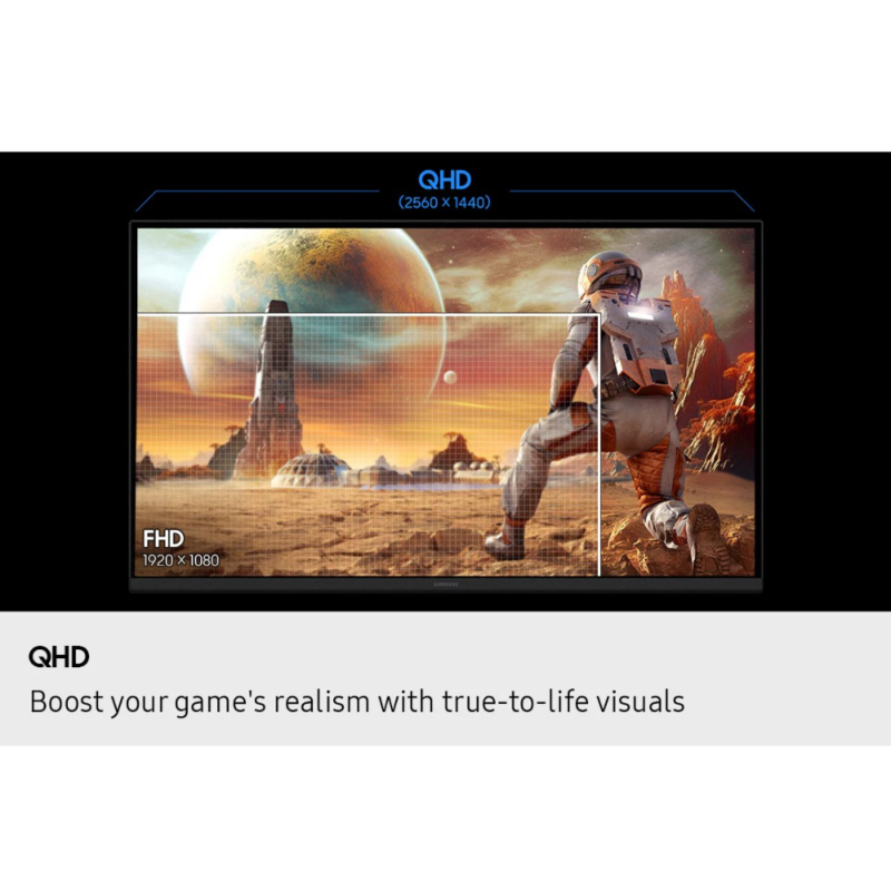 Samsung 32 inch Odyssey G5 G50F QHD 2K Gaming Monitor