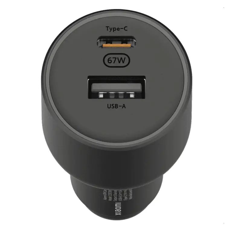 Xiaomi 67W Car Charger – USB-A + Type-C