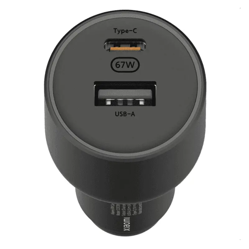 Xiaomi 67W Car Charger – USB-A + Type-C