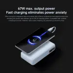 Xiaomi 67W Power Bank 20,000 mAh (Intergrated USB-C Cable) – Tan