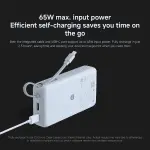 Xiaomi 67W Power Bank 20,000 mAh (Intergrated USB-C Cable) – Tan