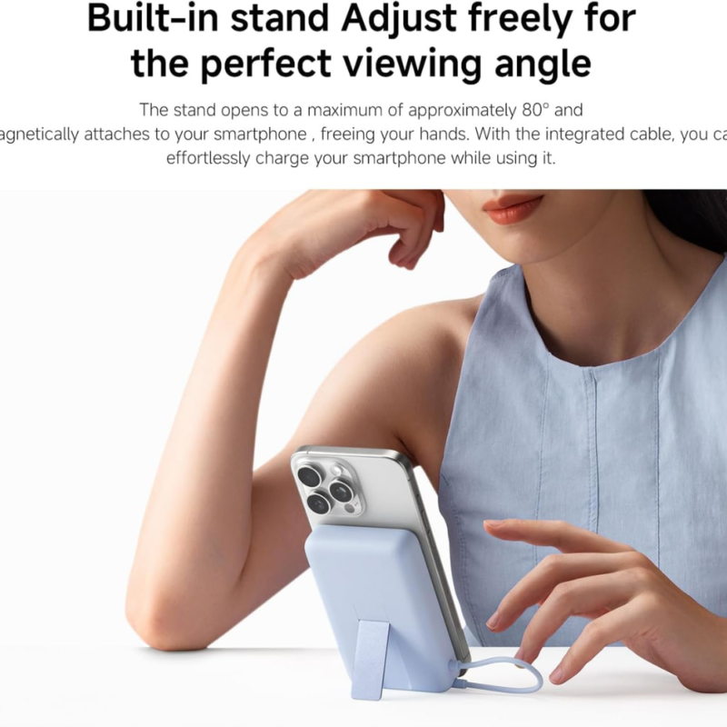 Xiaomi Magnetic Power Bank 10000 with Built-in Stand