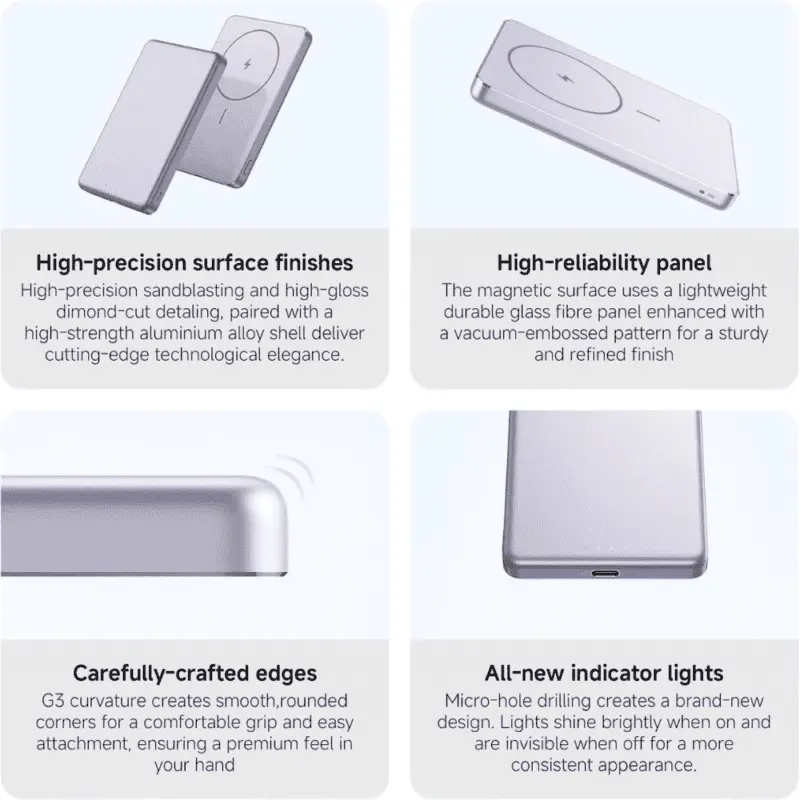 Xiaomi Super Slim Magnetic Power Bank 5000 mAh