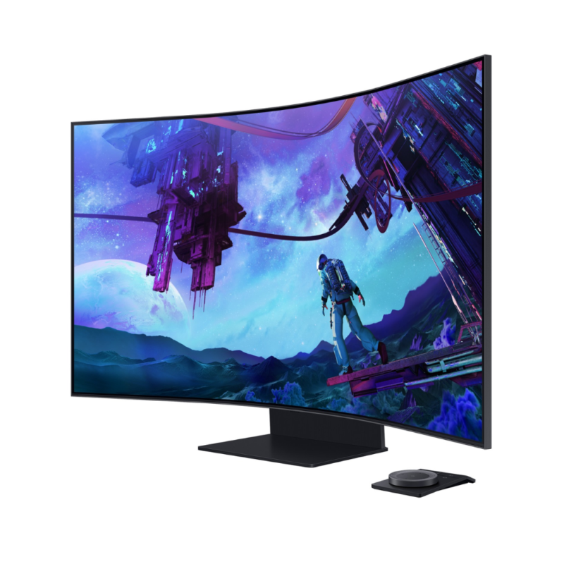 Samsung 55 inch Odyssey Ark 2nd Gen G97NC UHD 4K Curved Gaming Monitor