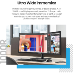 Samsung ViewFinity S6 S65VC 34-inch 5K WQHD Curved Monitor