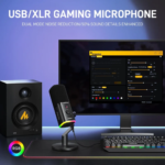 Maono PD100X XLR/USB Podcast Dynamic Microphone