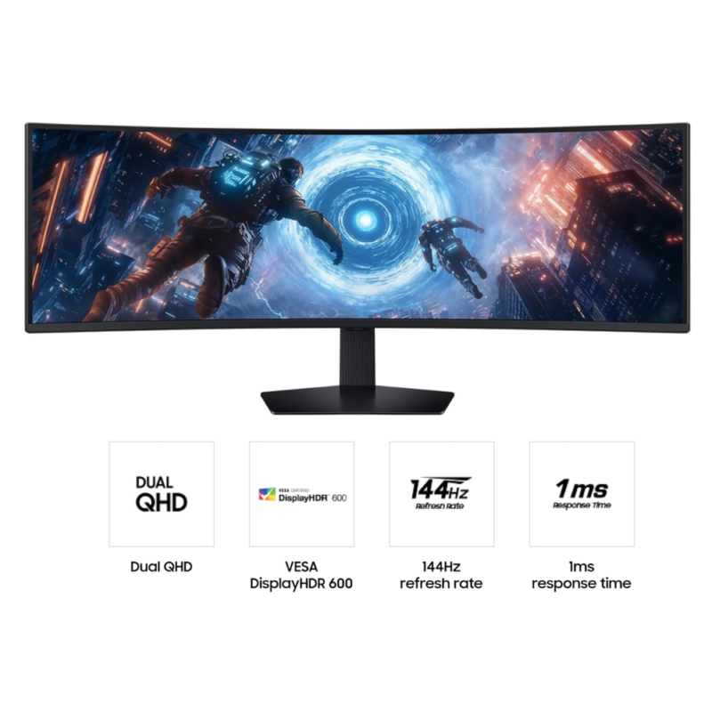 Samsung Odyssey G9 G91F 49 Inch DQHD 5K Ultra-Wide Gaming Monitor Max power output: Up to 60W (20V/3A) Power Delivery for fast charging Data transfer speed: Up to 480 Mbps (USB 2.0) for file sync and backups Cable length: 6 feet / 1.8 meters for flexible positioning and comfort Durability: Lab-tested to withstand 12,000+ bends for long-lasting use Build material: Double-braided nylon exterior with reinforced connectors