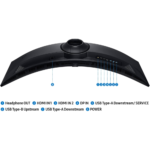 Samsung Odyssey G9 G91F 49 Inch DQHD 5K Ultra-Wide Gaming Monitor