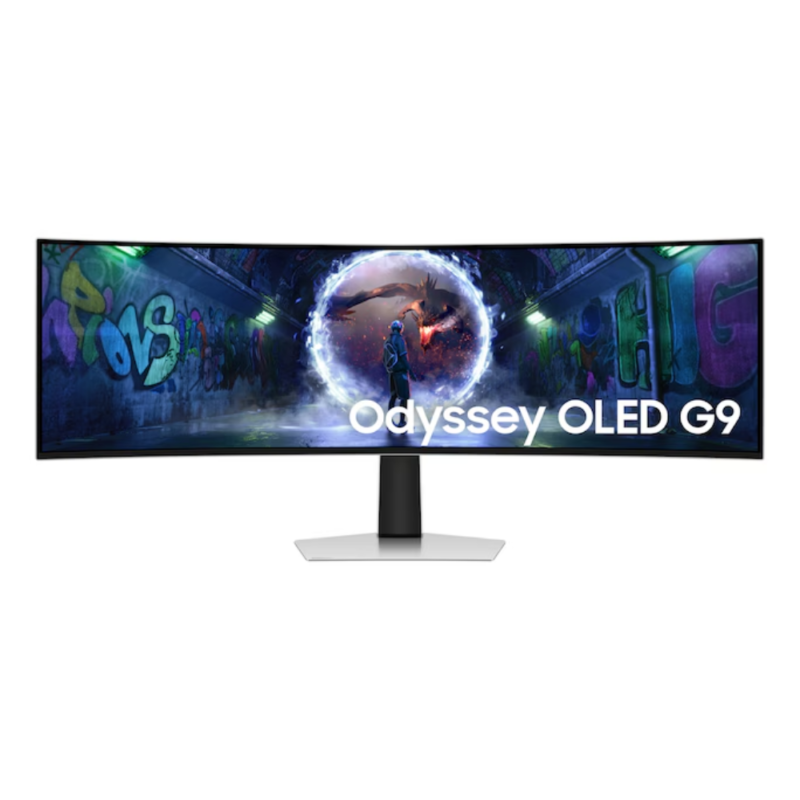 Samsung 49 Inch Odyssey OLED G93C 4K QHD Curved Gaming Monitor