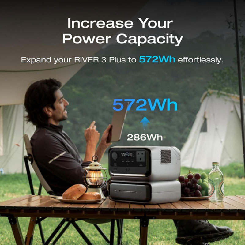 EcoFlow River 3 Max 600W 572Wh Portable Power Station