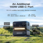 EcoFlow River 3 Max 600W 572Wh Portable Power Station