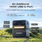 EcoFlow RIVER 3 Max Plus 858Wh 600W Portable Power Station