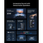 Soundcore Nebula P1 Portable Projector with Detachable Speakers
