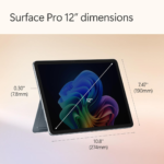 Microsoft Surface Pro 12 Copilot+ PC – Snapdragon X Plus, 8GB RAM, 256GB SSD