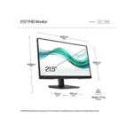HP Series 3 Pro 21.5 inch FHD Monitor 322Ph B0BN7AS