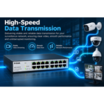 D-Link DES-F1010P-E/B 10-port Long Range PoE Switch