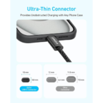 Anker Zolo USB-C to USB-C 6ft, 240W, Braided Cable