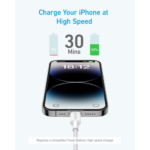 Anker 322 USB-C to Lightning Cable (6ft) Nylon Braided - Image 2
