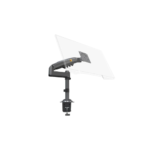 Monitor compatibility: Supports 22–35 inch LCD/LED screens Weight capacity: 2–12 kg, depending on product variant and listing Gas-spring arm: Provides smooth, balanced height adjustment VESA compatibility: 75 x 75 mm and 100 x 100 mm mounting patterns Full-motion adjustment: 360° rotation, ±90° swivel, and +85° to -30° tilt Maximum extension: Up to 560 mm for flexible screen positioning Mounting options: Desk clamp and grommet-hole installation