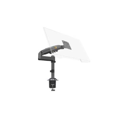 Monitor compatibility: Supports 22–35 inch LCD/LED screens Weight capacity: 2–12 kg, depending on product variant and listing Gas-spring arm: Provides smooth, balanced height adjustment VESA compatibility: 75 x 75 mm and 100 x 100 mm mounting patterns Full-motion adjustment: 360° rotation, ±90° swivel, and +85° to -30° tilt Maximum extension: Up to 560 mm for flexible screen positioning Mounting options: Desk clamp and grommet-hole installation