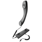 Porodo Classic Retro Type-C Phone Handset with Noise Cancelling and Stand